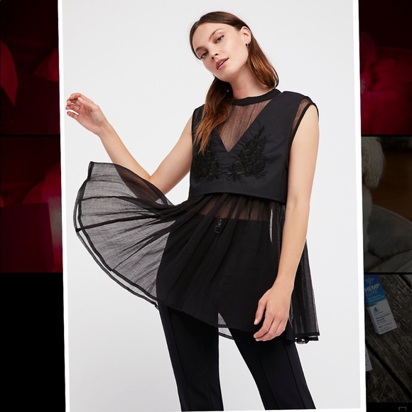 Free People Tops - FREE PEOPLE Twofer tunic top